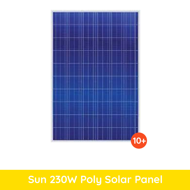 Sun 230 solar panels